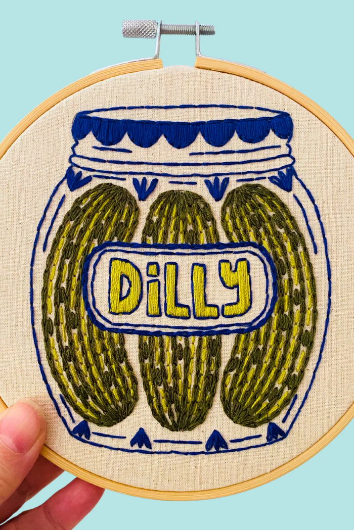 HOOK LINE & TINKER Kit de Broderie - Pickles