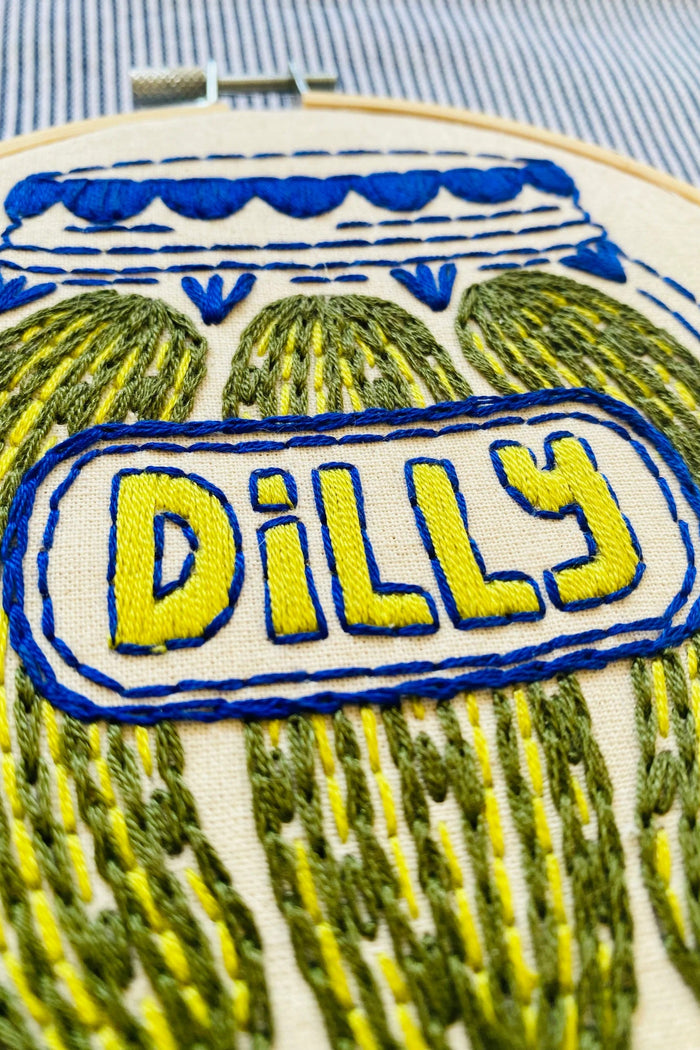 HOOK LINE & TINKER Kit de Broderie - Pickles