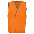 HV Safety Vest - Orange, L