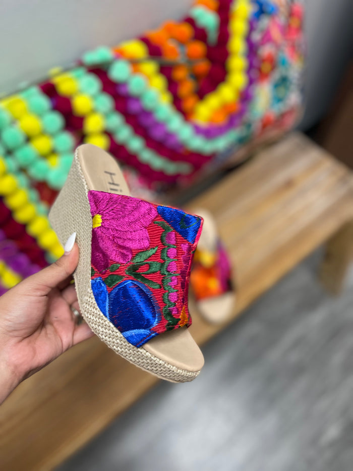Sorey Embroidery Heels