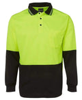 Parrot Green and black polo T-shirt