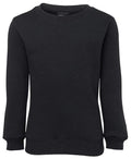 Jb's Wear Casual Wear Black / 4 JB'S Kids and Adults Polyester/Cotton Fleecy Sweatshirt 3PFS