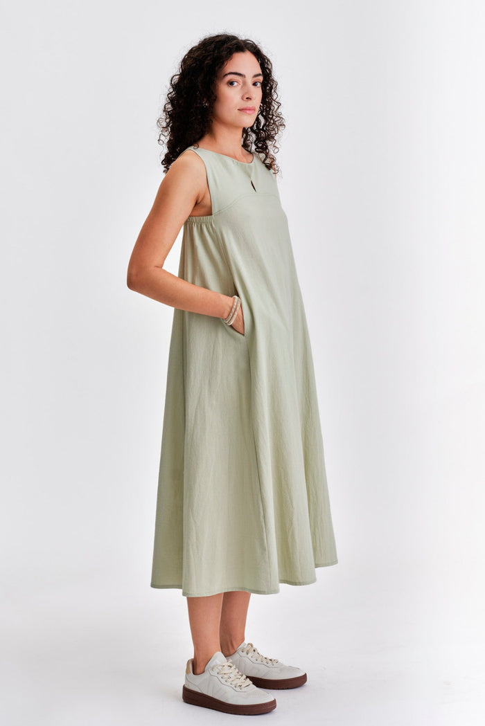 JENNIFER GLASGOW Robe Luna II - Sauge