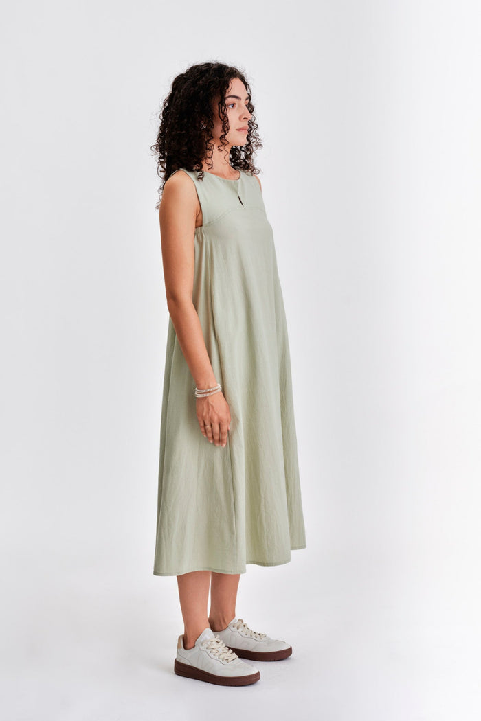 JENNIFER GLASGOW Robe Luna II - Sauge