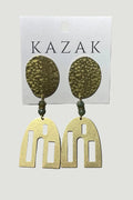 KAZAK Boucles d'Oreilles Mallawi - Vert