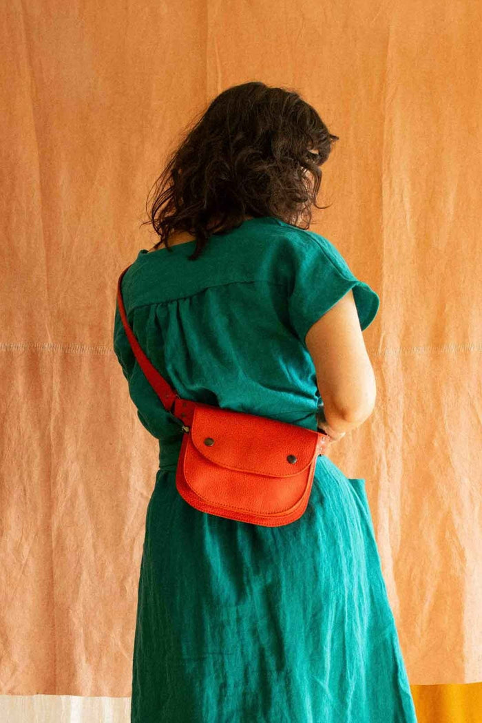 KAZAK Sac Pochette Amaru - Corail