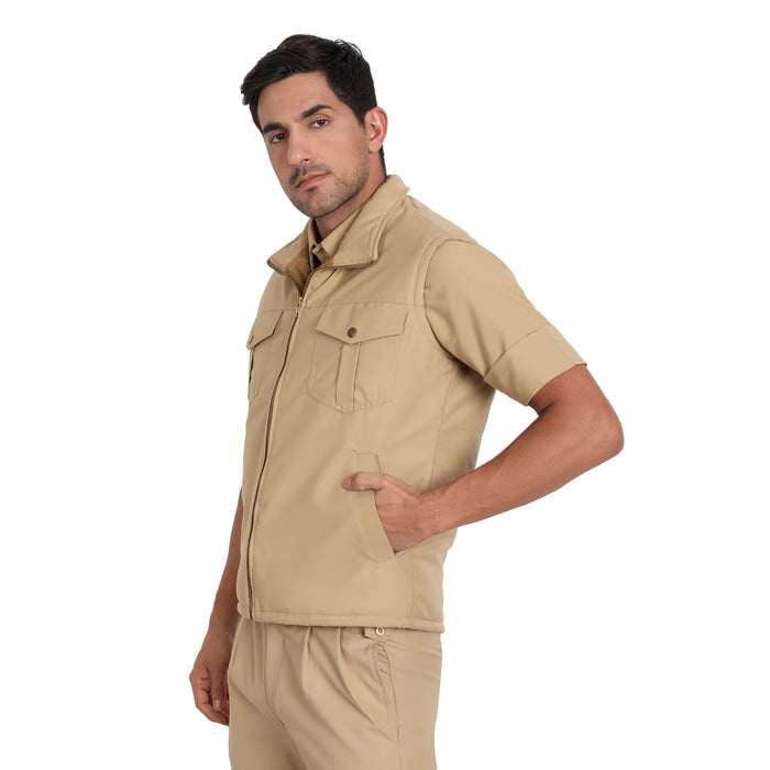 Khaki Half Jacket
