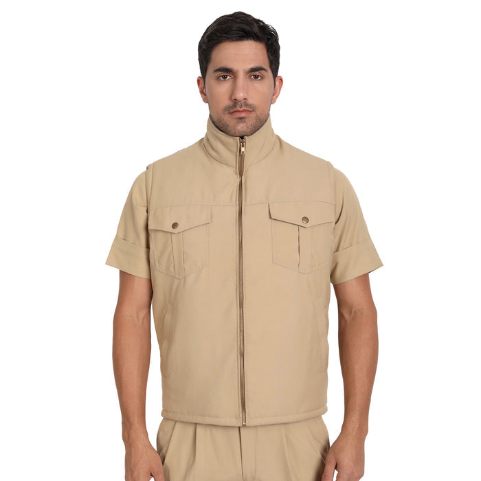 Khaki Half Jacket
