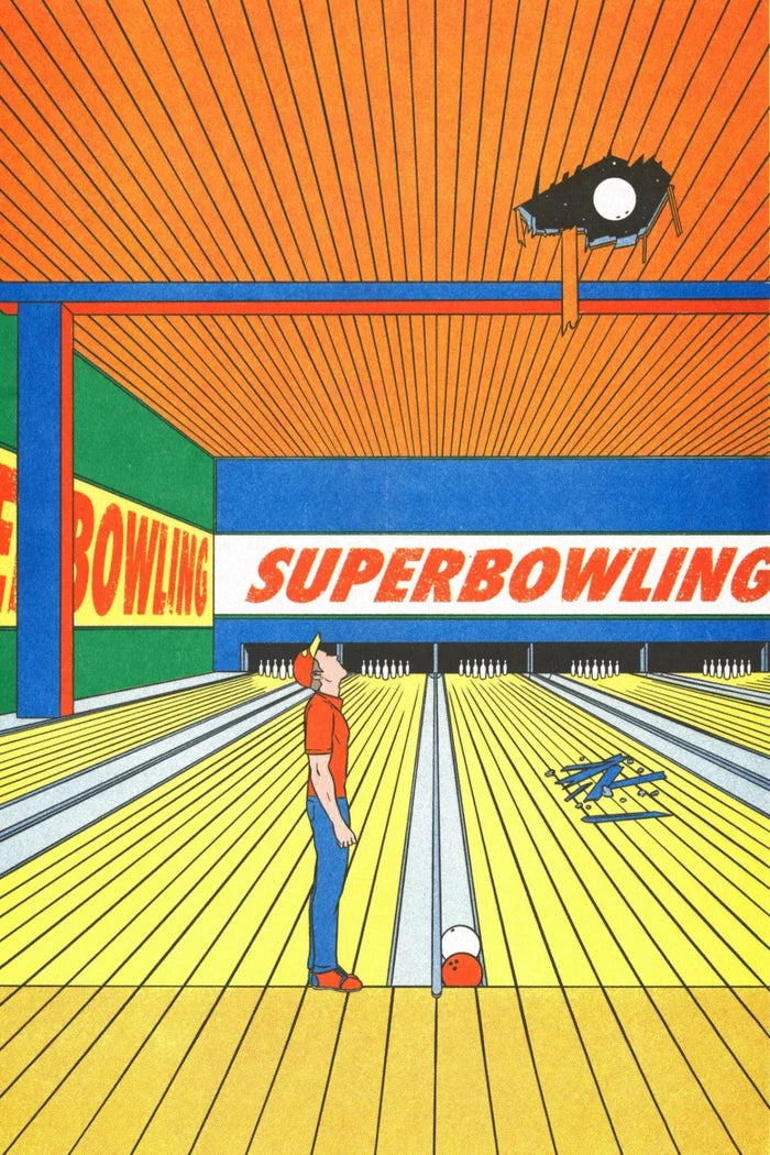 KIBLIND Affiche Simon Bailly - Super bowling