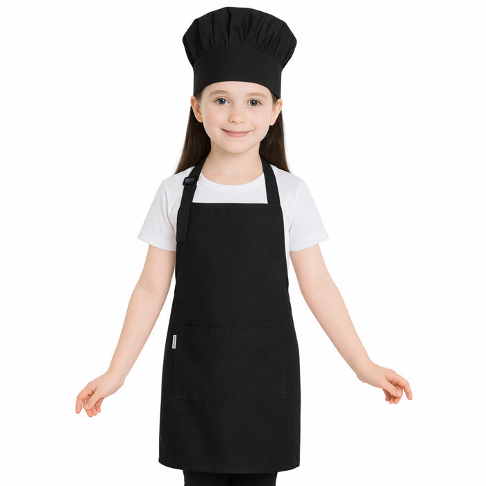 Kids Apron with Chef Cap