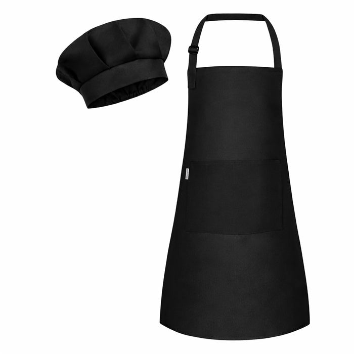 Kids Apron with Chef Cap