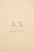 LA RENARDE Boucles d'oreilles Anneau Pendant