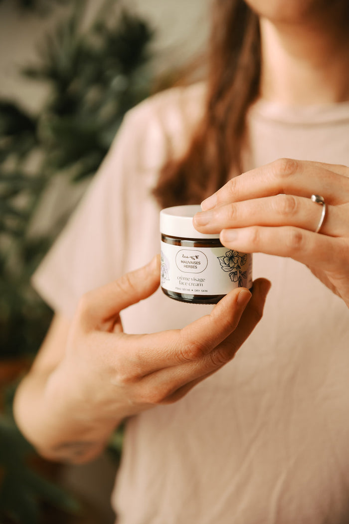 LES MAUVAISES HERBES Crème Visage - Guimauve