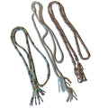 Lot 3 Beaded Lariat Necklaces circa 1960s