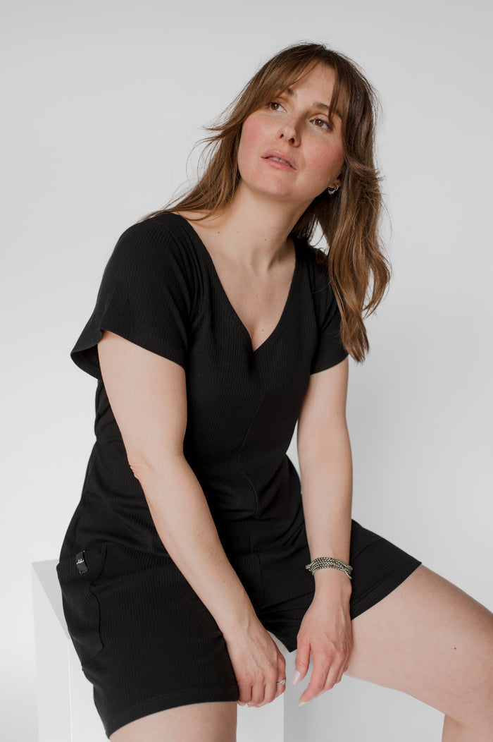 LOUVE Combi-Short - Noir