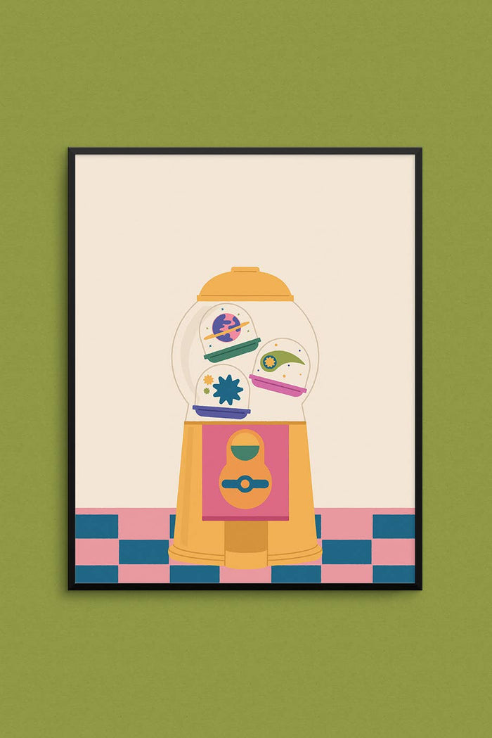 MAD LOVE CREATIVE Affiche Galaxy Capsules