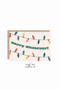 MAD LOVE CREATIVE Carte de Fête Merry Whatever