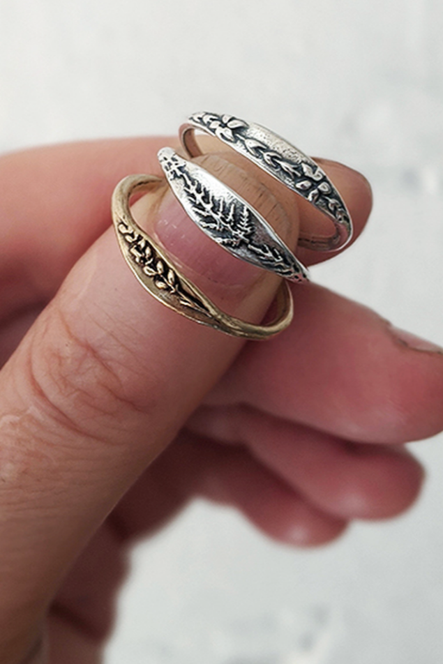 MARMALADE Bague Forget-Me-Not - Argent
