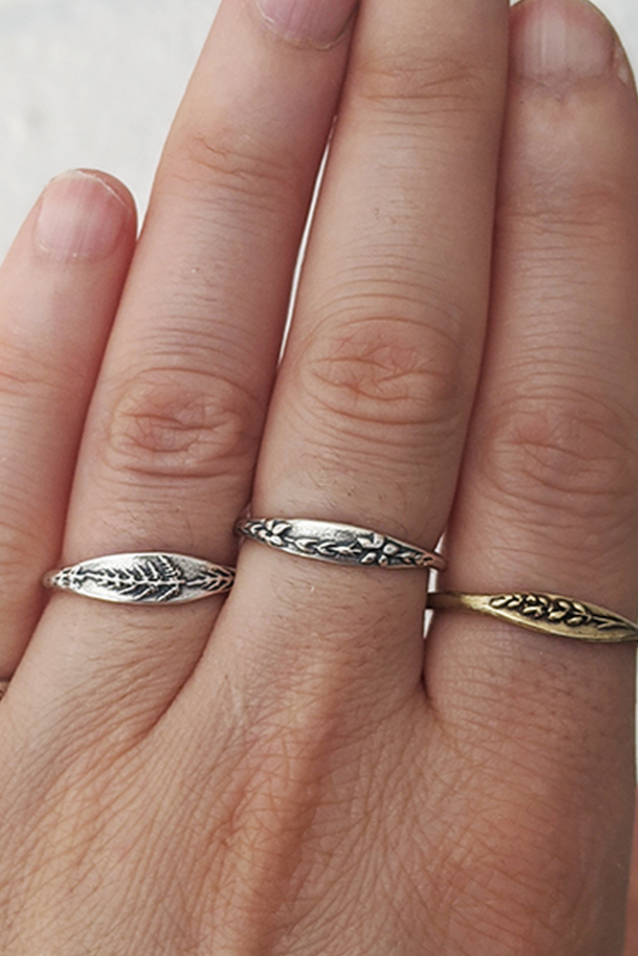 MARMALADE Bague Forget-Me-Not - Argent