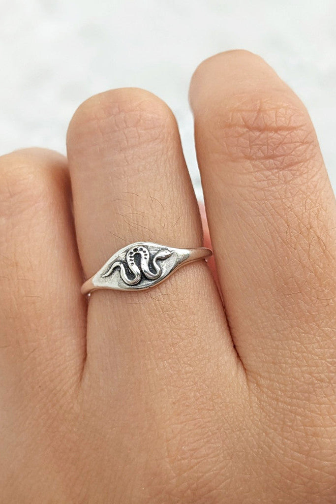 MARMALADE Bague Snake - Argent