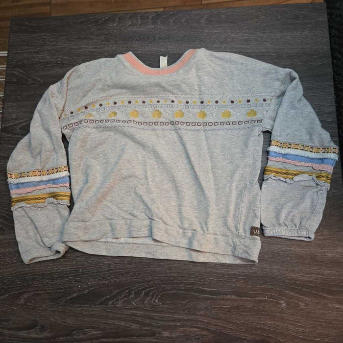 Matilda Jane Glittery French Terry Top Just Imagine Embroidered