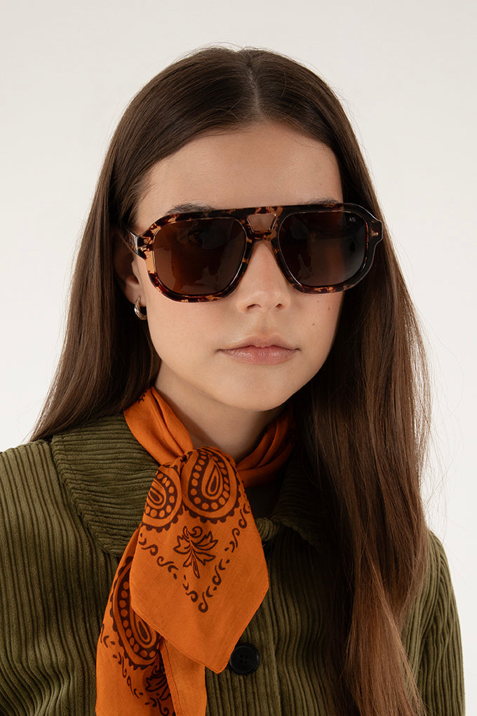 MATT & NAT Lunettes de Soleil Livy - Tortue