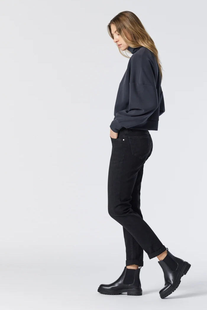 MAVI Jeans Kathleen - Black Brushed