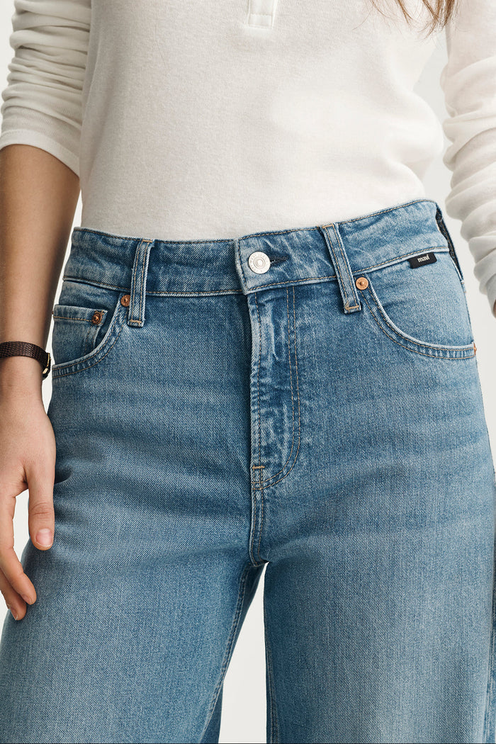 MAVI Jeans Nica - Brushed Classic Blue