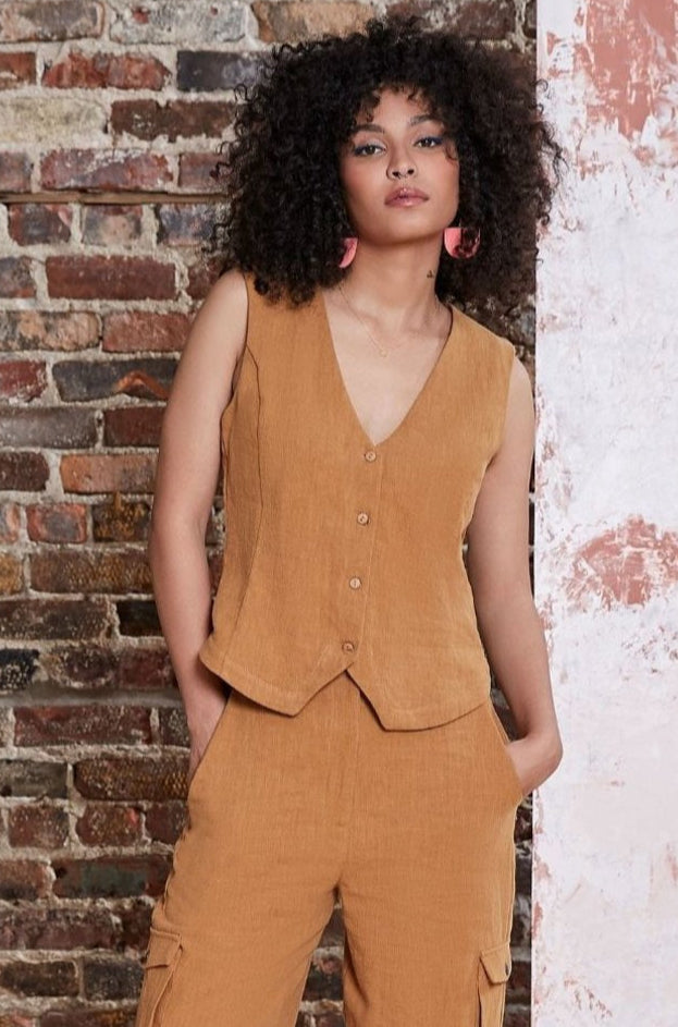 MELOW Gilet Kayla - Miel