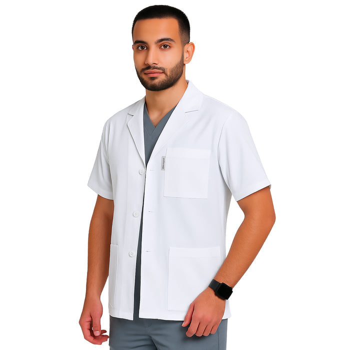 Mens Half Lab Coat Pack of 2