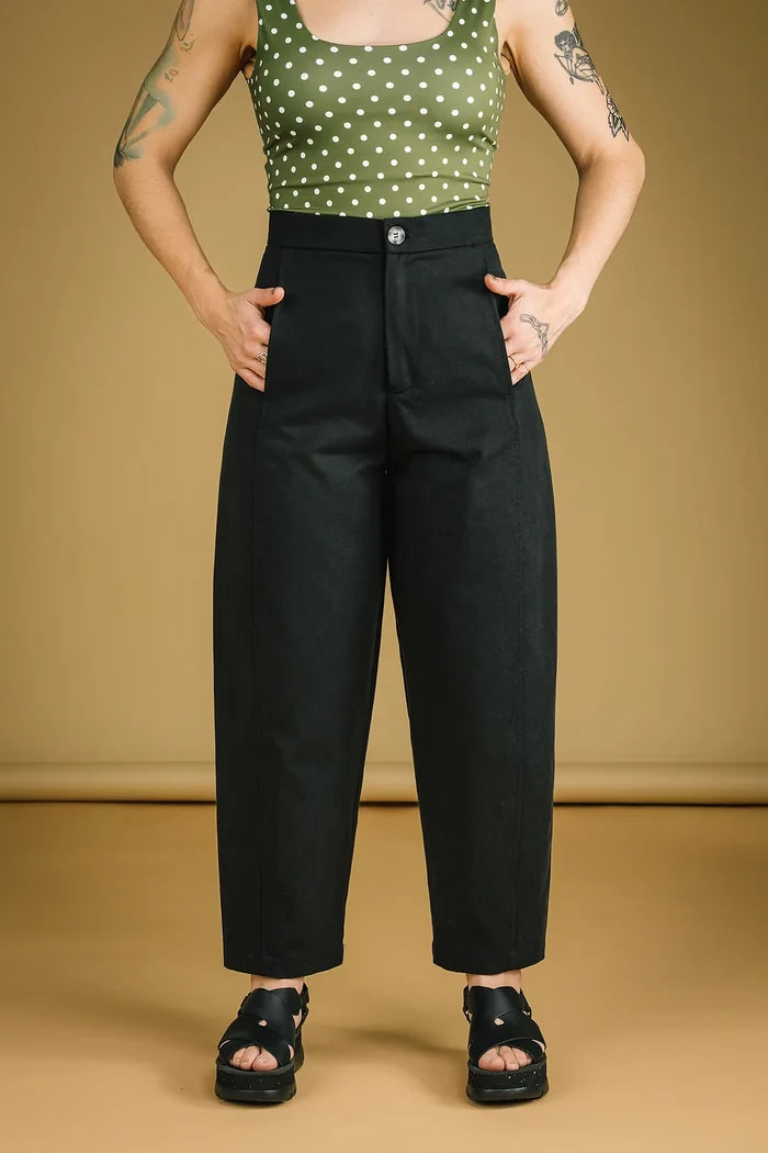 MERCEDES MORIN Pantalon Barrel