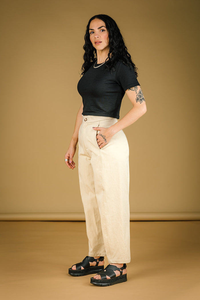 MERCEDES MORIN Pantalon Barrel