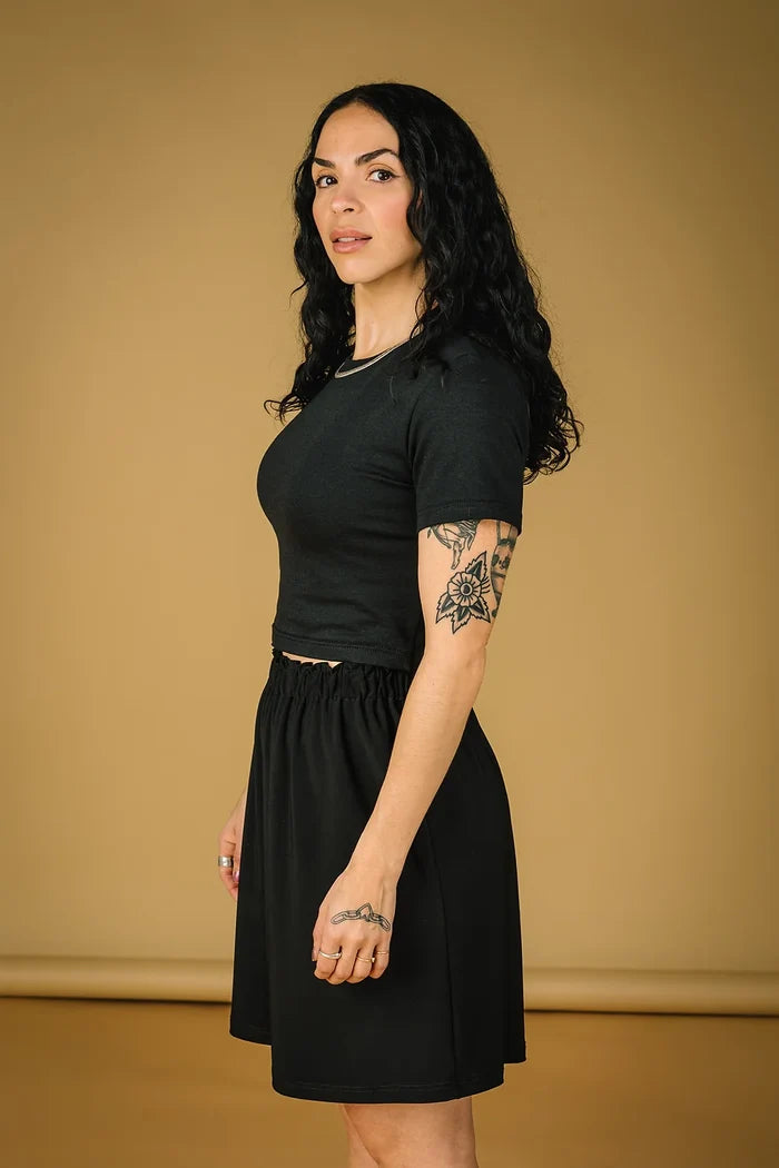 MERCEDES MORIN T-shirt Parfait - Noir
