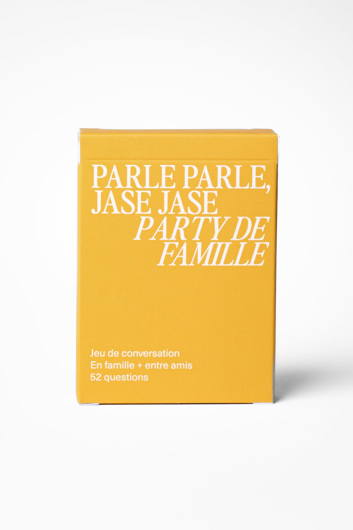 MEYEUR Jeu de Conversation Parle Parle, Jase Jase - Party de Famille
