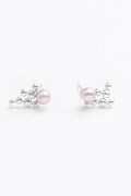 MICHELLE KEMP Boucles d'Oreilles Clust Perle - Rose