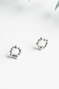 MICHELLE KEMP Boucles d'Oreilles Hoag - Argent