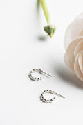 MICHELLE KEMP Boucles d'Oreilles Lyre - Argent