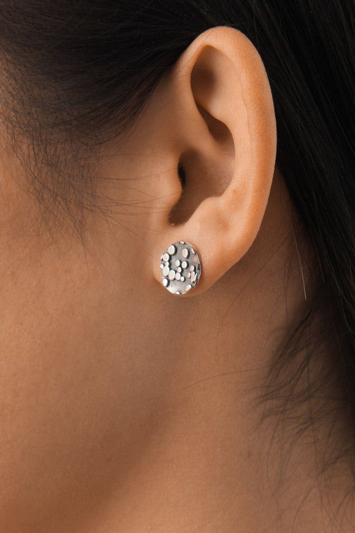 MICHELLE KEMP Boucles d'Oreilles Ran - Argent