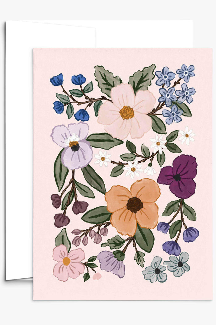 MIMI & AUGUST Carte Champs de Fleurs