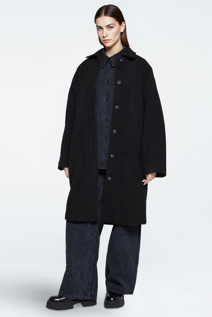 MINIMUM Manteau Ronja - Noir