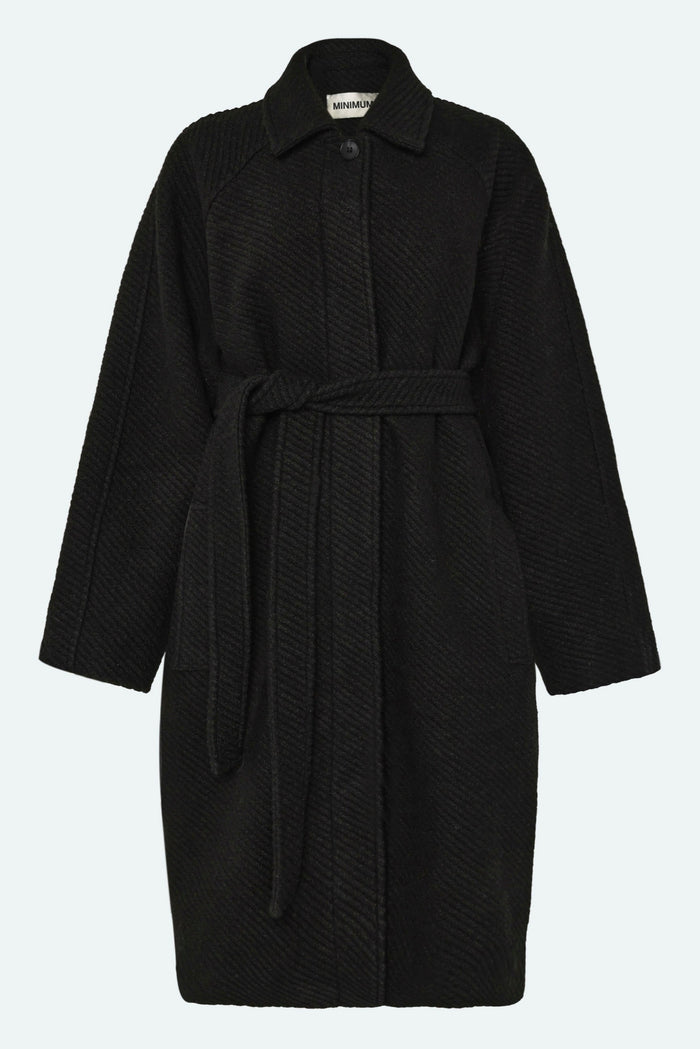 MINIMUM Manteau Ronja - Noir