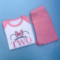 Minnie Mouse Inspired Birthday Pyjamas
