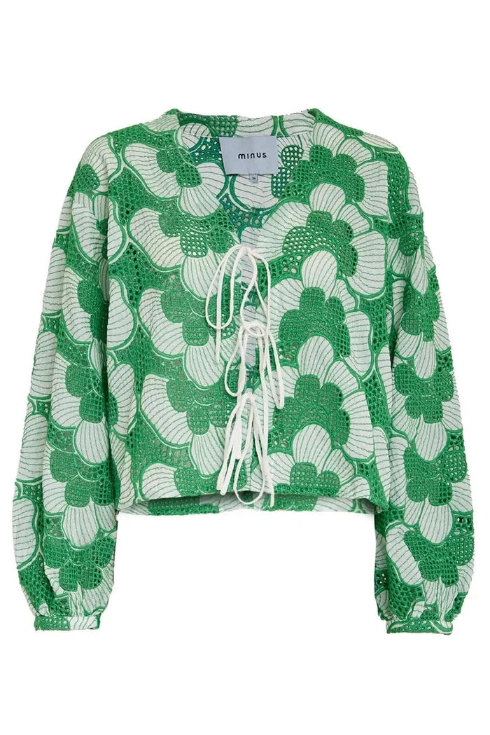 MINUS Blouse Tanni - Greenbriar