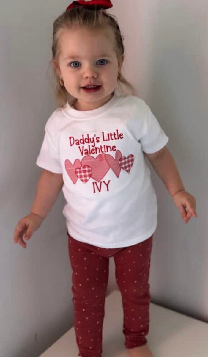 Mummys little Valentine Heart Design TShirt/Sweatshirt