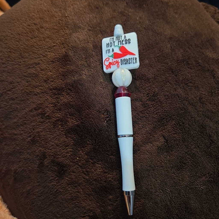 New I'm A Hot Mess Pen