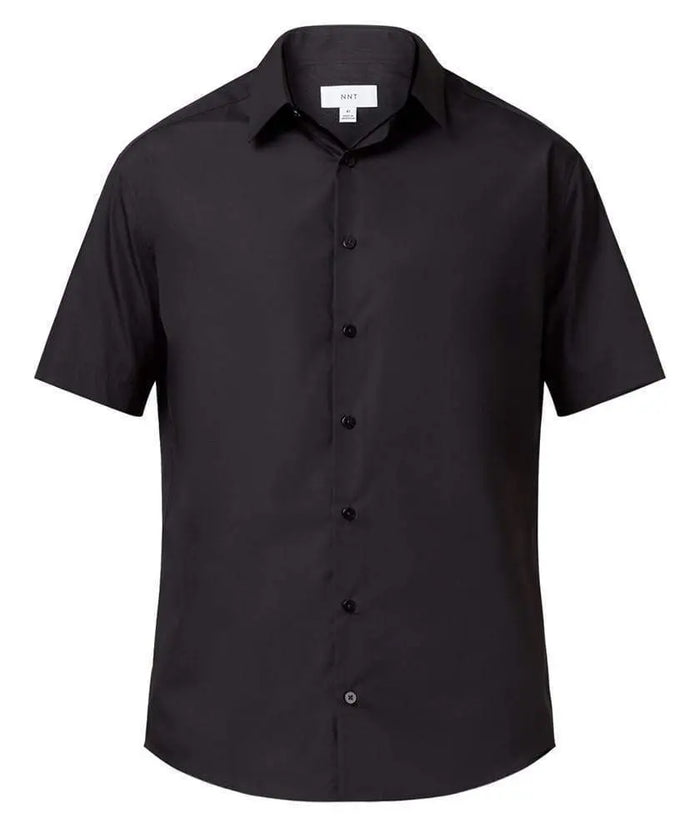 NNT Corporate Wear Black / 37 NNT Short Sleeve Shirt CATJ8X