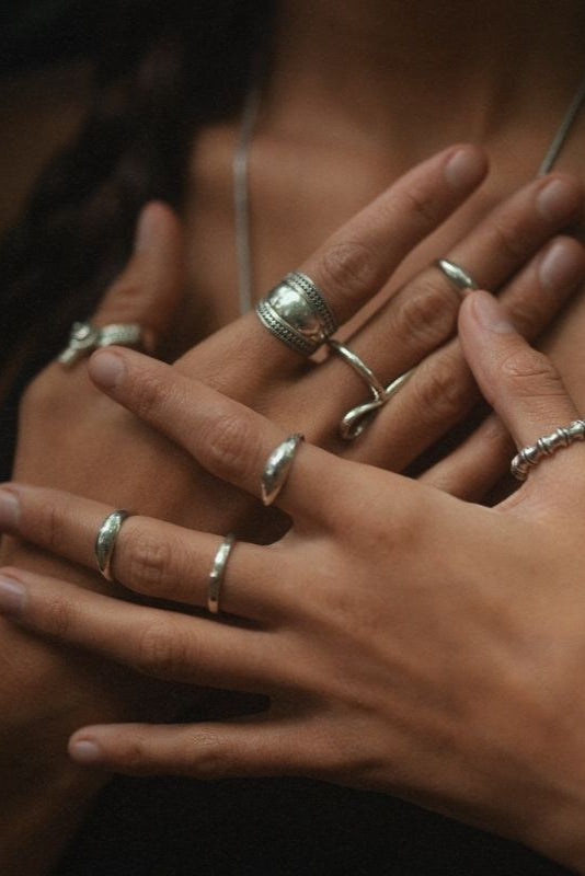 NOIR KALA Bague Agua