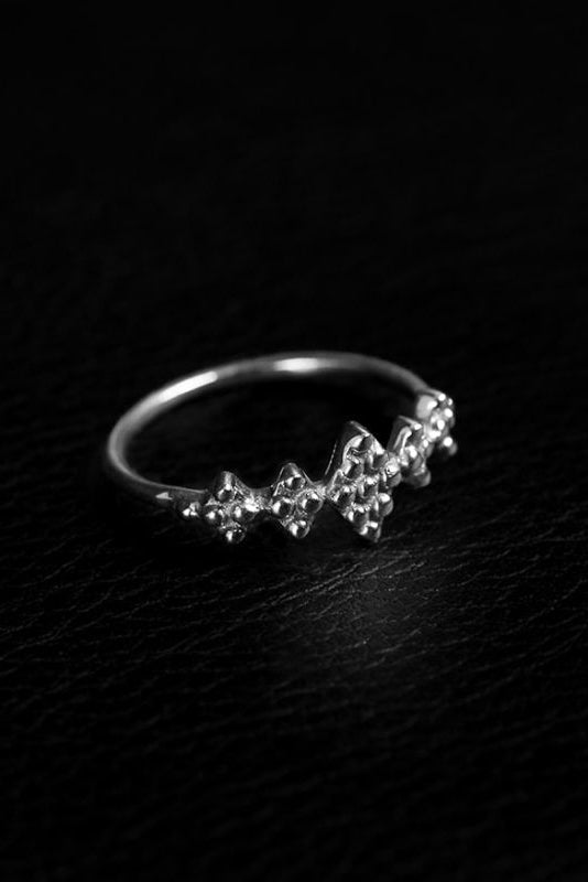 NOIR KALA Bague Lucy - Argent