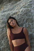 OTHERSEA BIKINI Haut de Bikini Gaia - Cassis