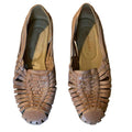 Palest Pink Leather Classic Huaraches circa 1980s sz 6
